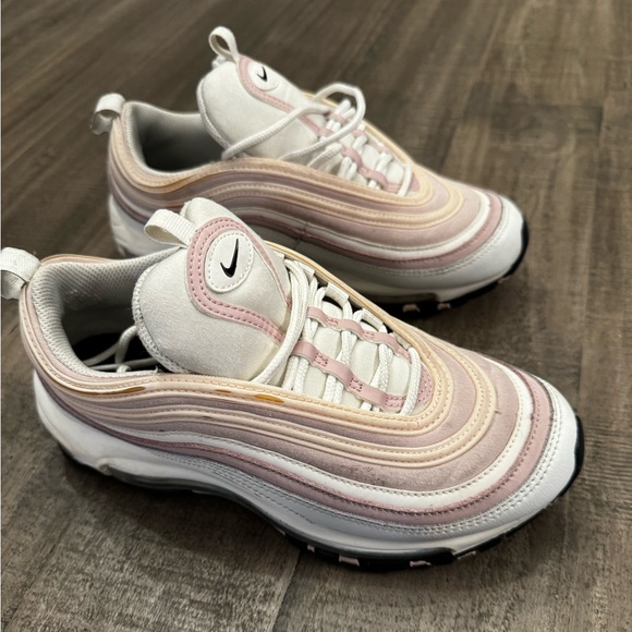 Nike Air Max 97 Women’s Size 6.5 White Pink Cream Summit DA9325-100 - Picture 4 of 9